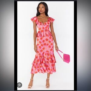 Show Me Your Mumu Reese Ruffle Dress